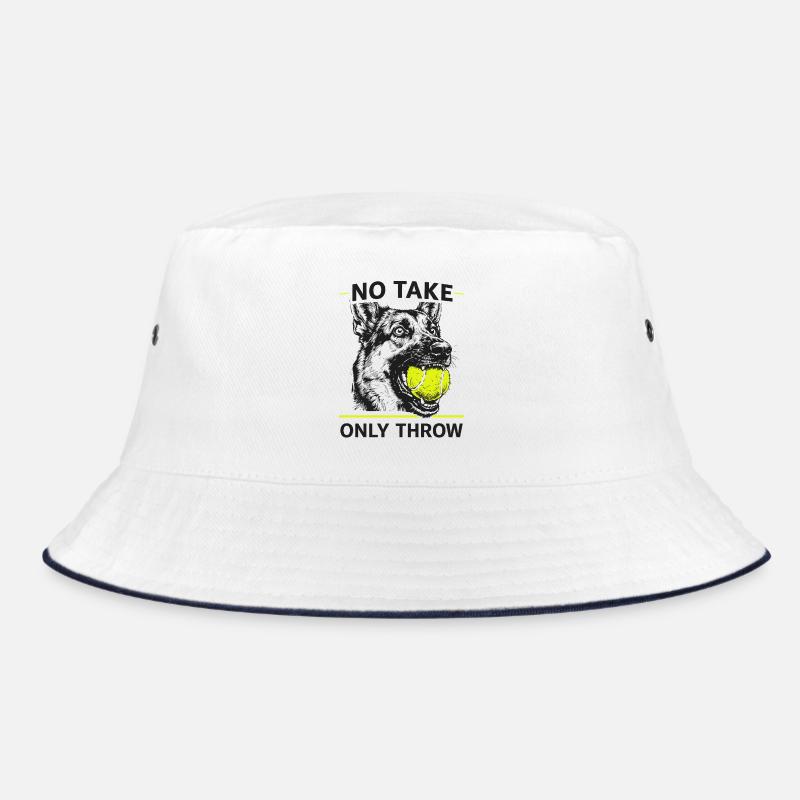 Kein Halt, einfach werfen – Hund Bucket Hat