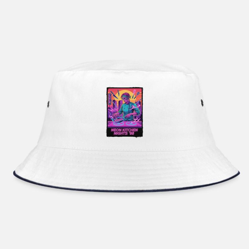 Retro Wave Kitchen Bucket Hat