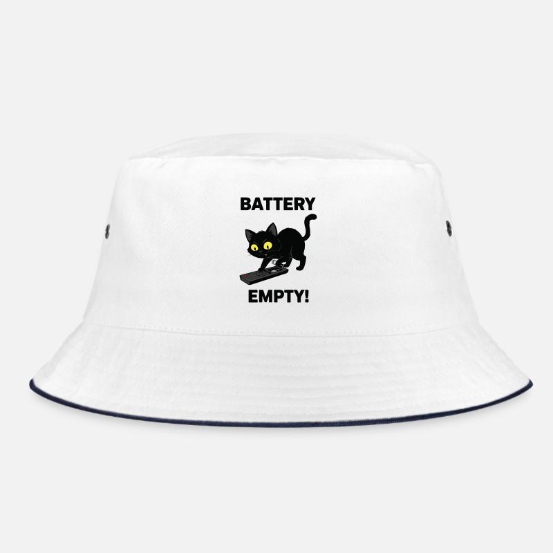Battery Empty Chat Télécommande Humour Bob
