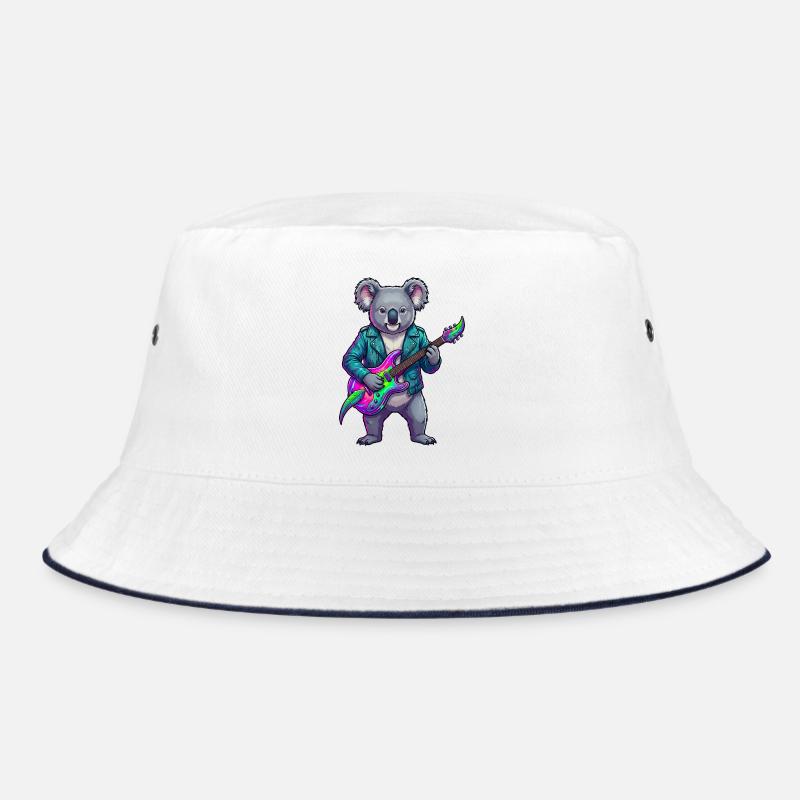 Koala Neon-Gitarrenheld Bucket Hat
