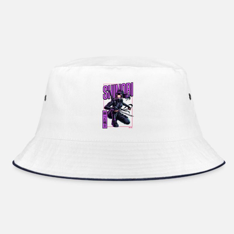 Shadow Shinobi Fighter Bucket Hat