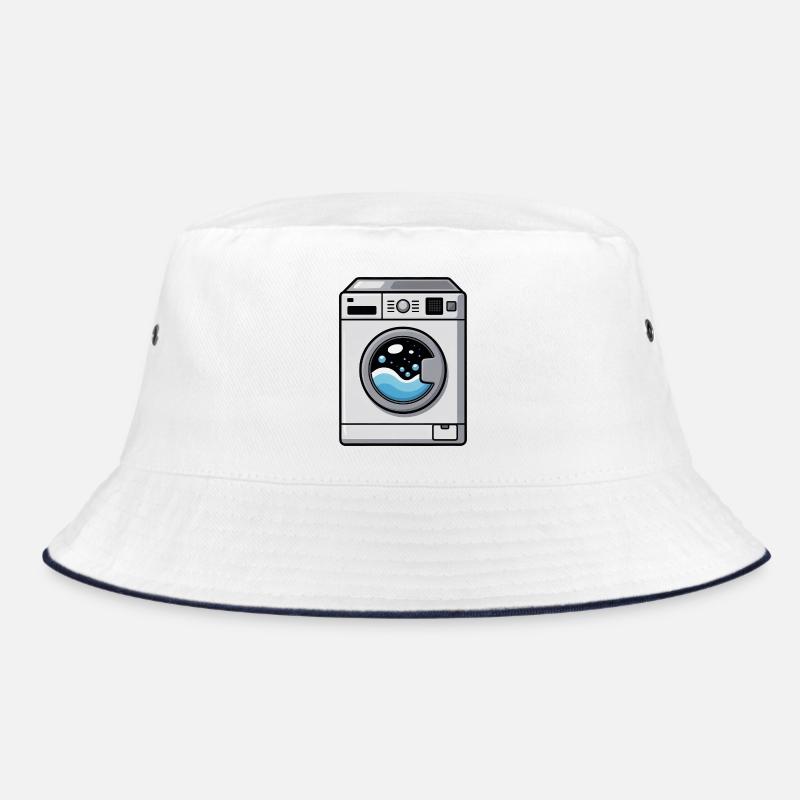 Waschmaschine Comic süß Kawaii Bucket Hat