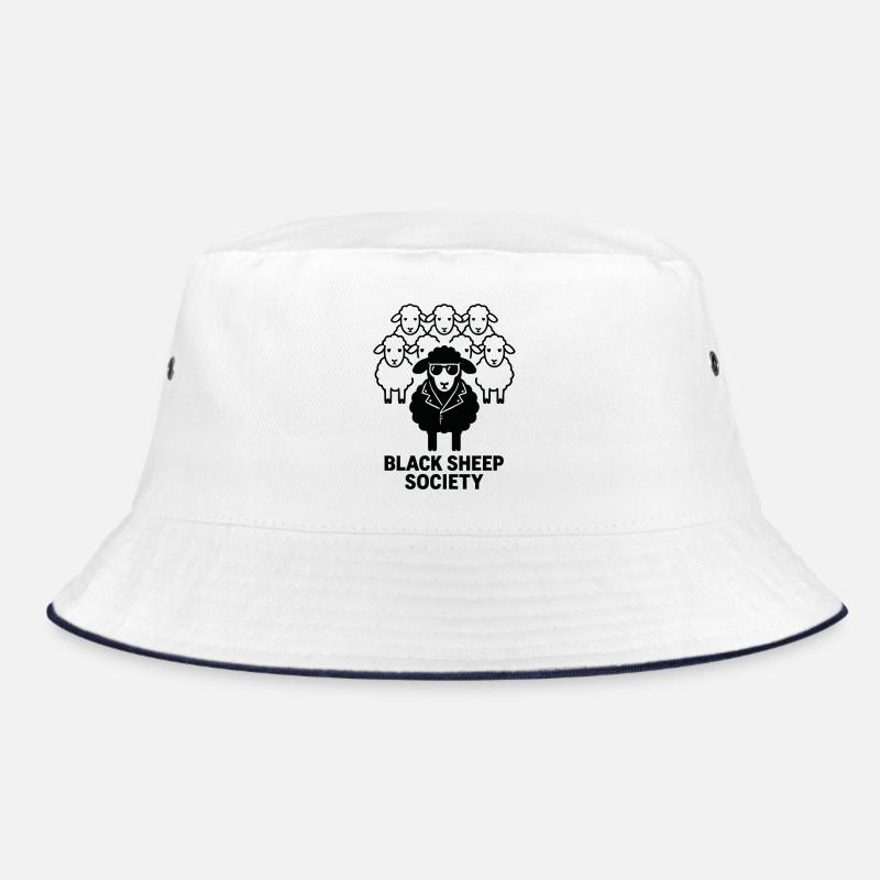 Nonconformist: The Black Sheep Circle Bucket Hat