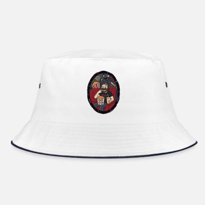 Horror Popcorn Kino Abend Humor Bucket Hat