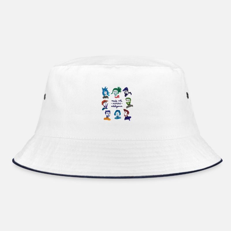 Colorful Heads – Human Intelligence Bucket Hat