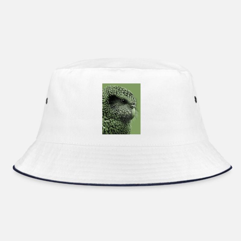 Illustration Kakapo en vert Bob