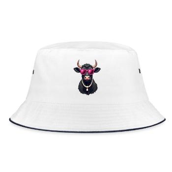 Vache - Bob - blanc/marine - Devant