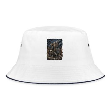 Freya Warrior Teutons - Bucket Hat - white/navy - Front