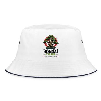 Bonsaï Plante Bonsaï Japonaise - Bob - blanc/marine - Devant