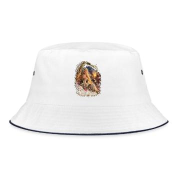 Guardian of Earth - Hope Remains Elfenzauber - Bucket Hat - Weiß/Navy - Vorne