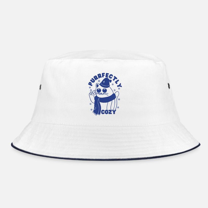 Schnurrend gemütlich Bucket Hat