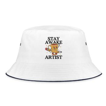 Artiste Stay Awake - Bob - blanc/marine - Devant