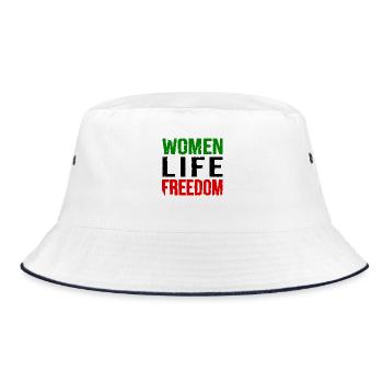 Women life freedom - Bob - blanc/marine - Devant