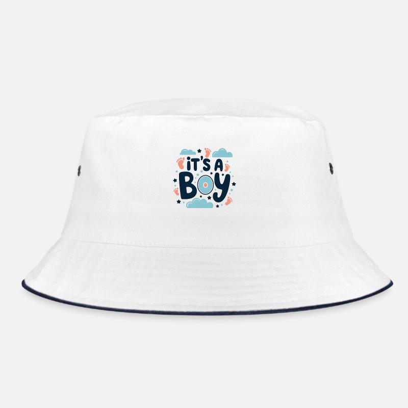 Willkommen Kleiner Junge - Es ist ein Junge Bucket Hat