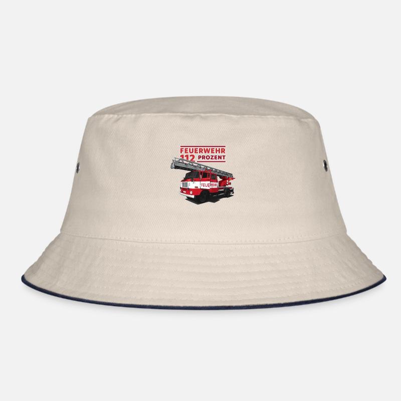 Feuerwehr // DDR // Illustration Bucket Hat