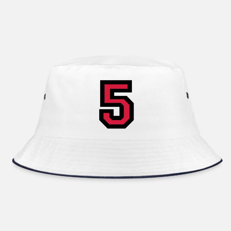 Number five - the number 5 Bucket Hat