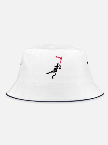 Kickscooter - Bucket Hat - Weiß/Navy