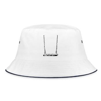 Swing - Bucket Hat - white/navy - Front