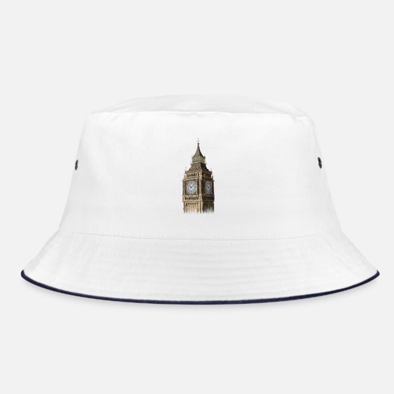 Big Ben - Bucket Hat - Weiß/Navy