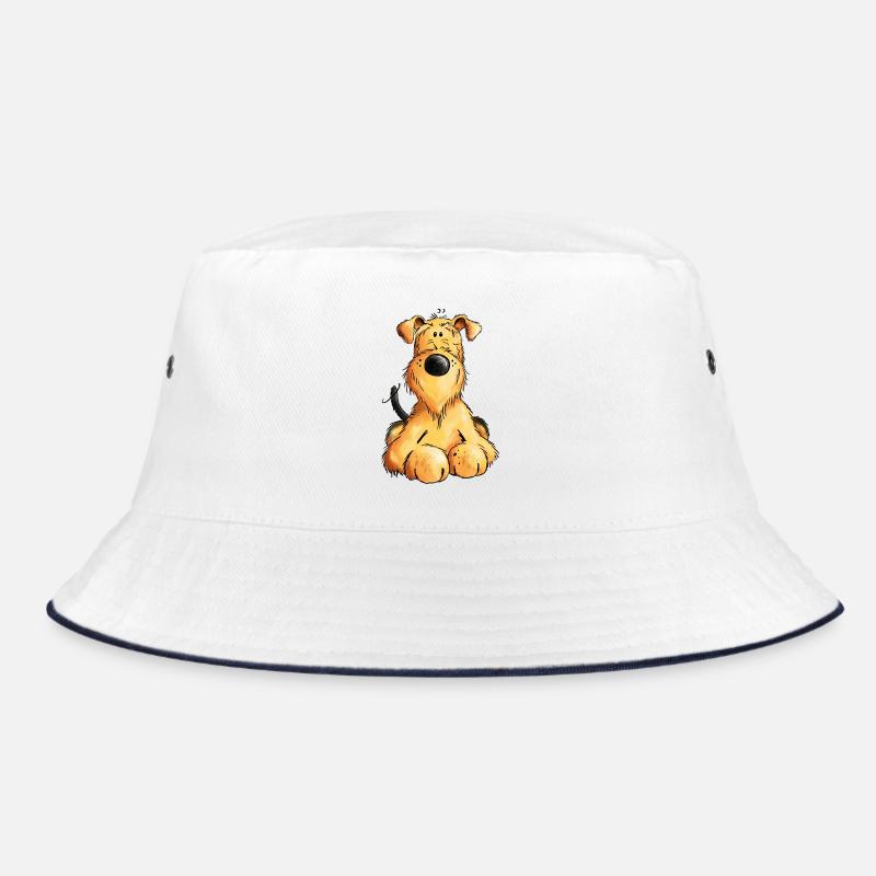 Pfiffiger Airedale Terrier - Welsh Terrier - Hund Bucket Hat