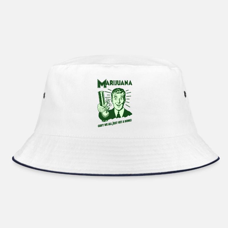 Graphique rétro de marijuana Bob