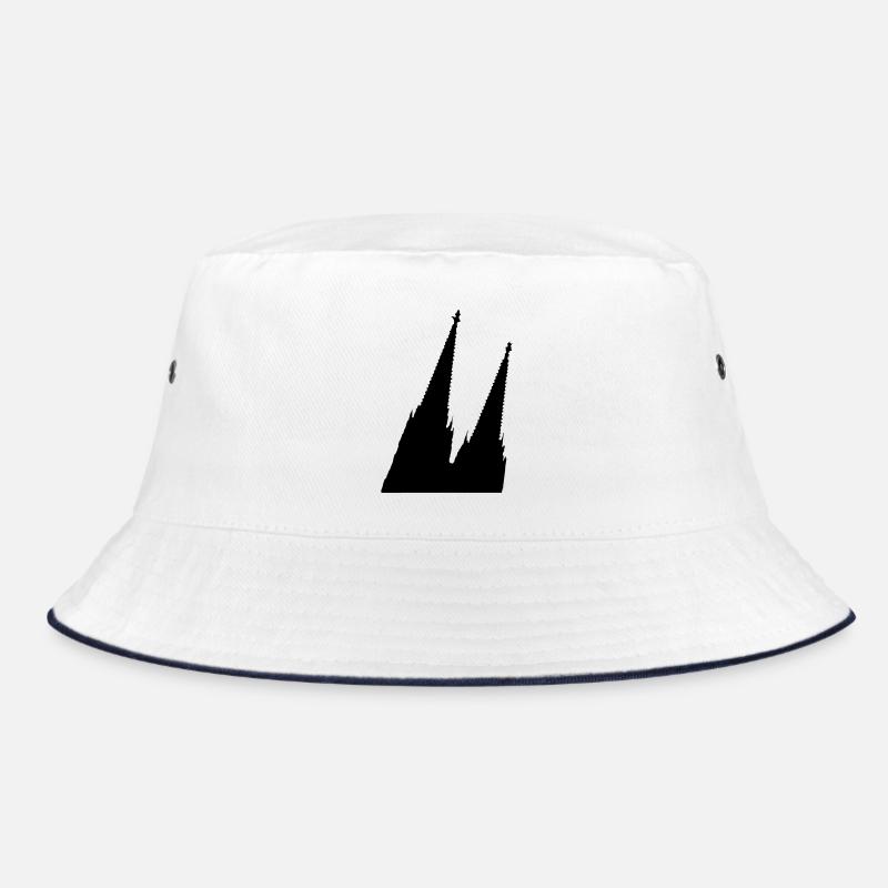 Schräger Kölner Dom in Köln Bucket Hat