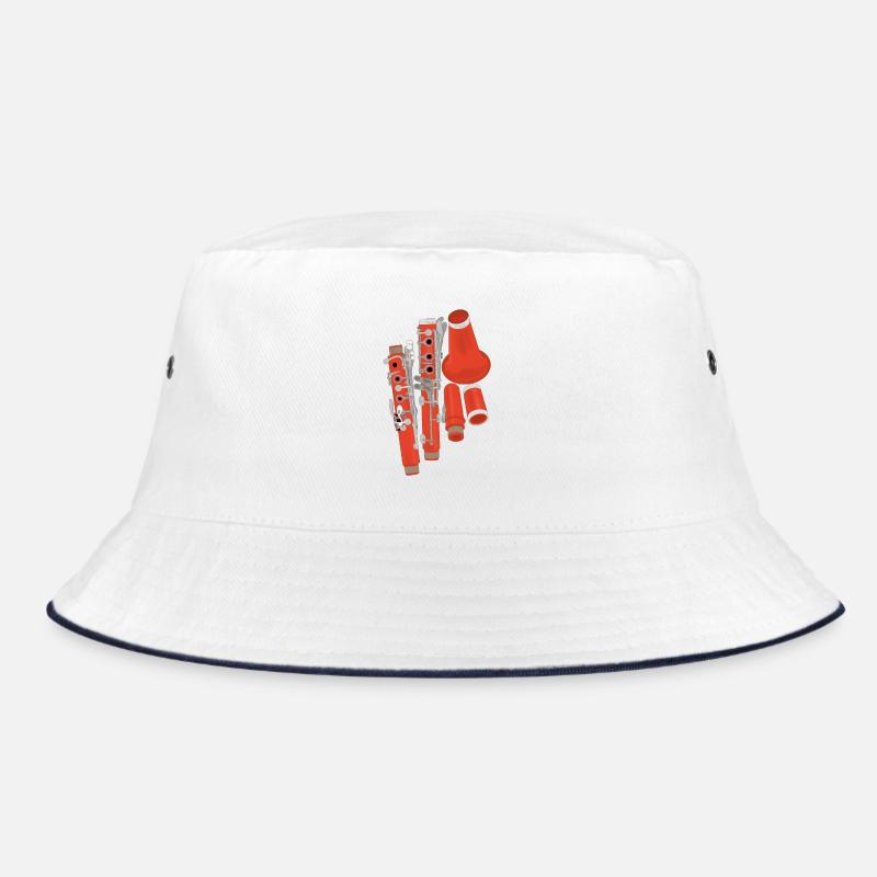 Clarinet Disassembled Bucket Hat