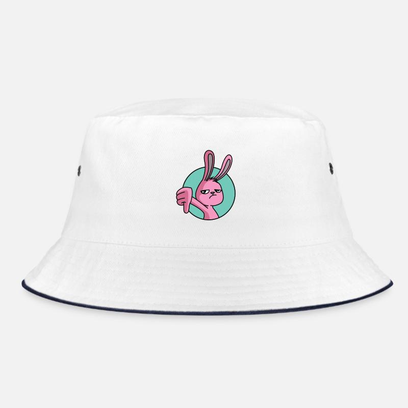 Hase Daumen Runter Bucket Hat