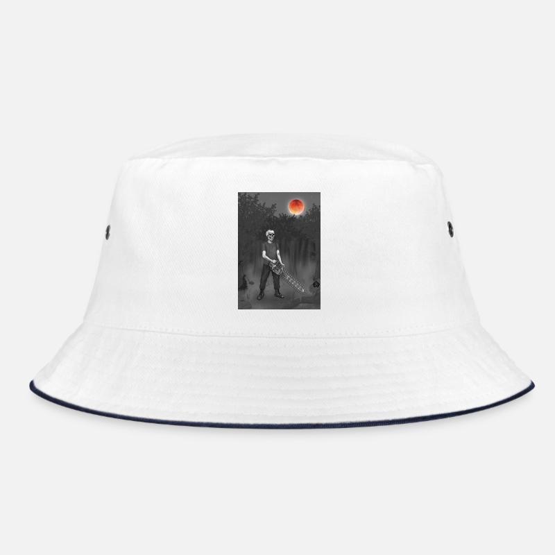 Forest worker, forester, forester, full moon Bucket Hat