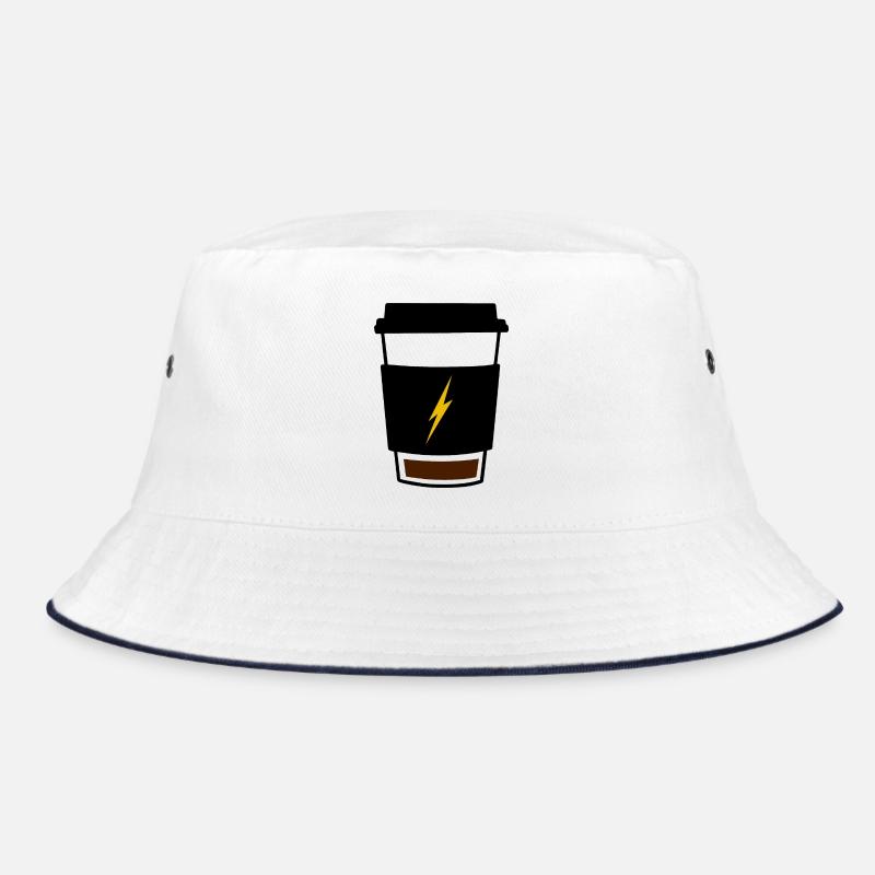 Kaffee mit niedrigem Batteriestand Bucket Hat