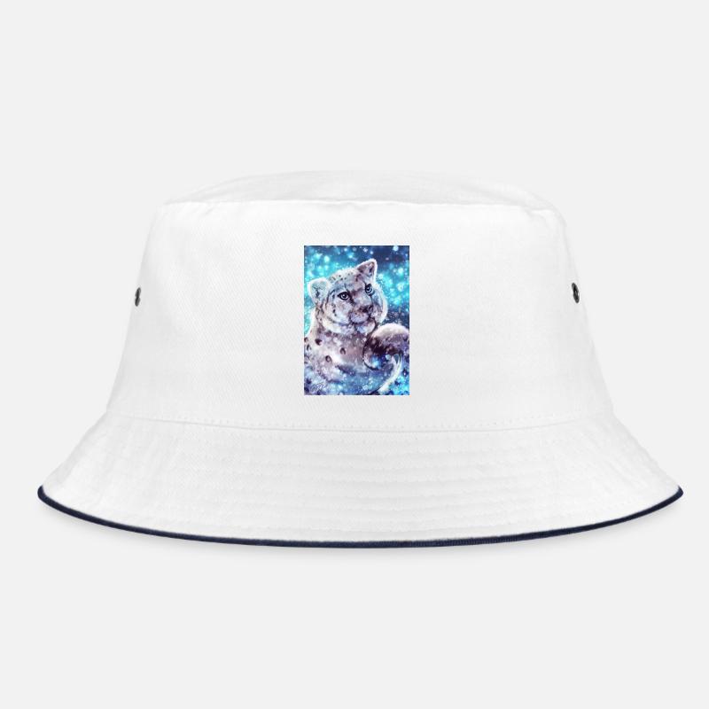 Die Schneeleopardin Bucket Hat