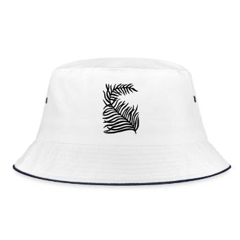 Plant - Bucket Hat - white/navy - Front