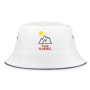 Trail Running - Bob - blanc/marine - Devant