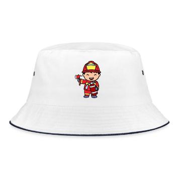 Extincteurs Pompiers Protection incendie - Bob - blanc/marine - Devant