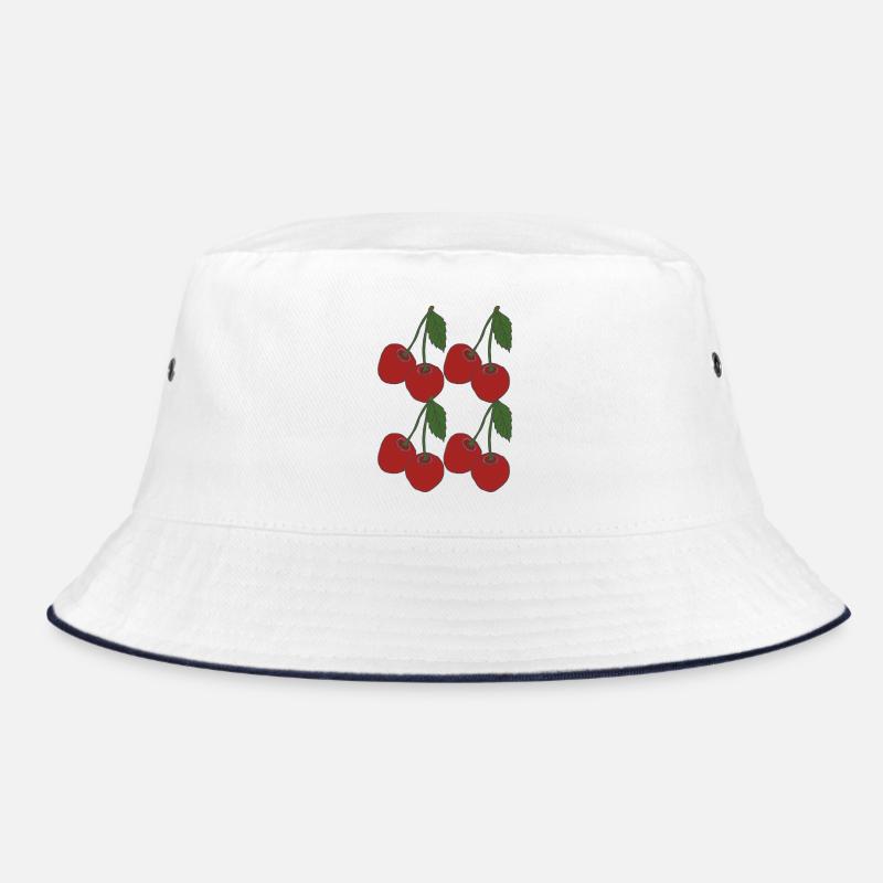 Cherries 4-fold Bucket Hat