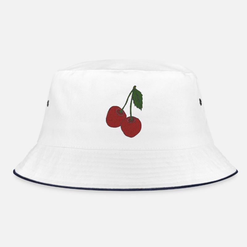 Cherries fabric Bucket Hat