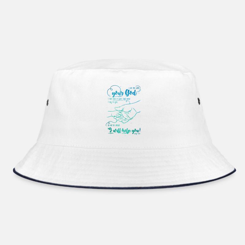 Jesaja Bibelvers Ich helfe dir Bucket Hat
