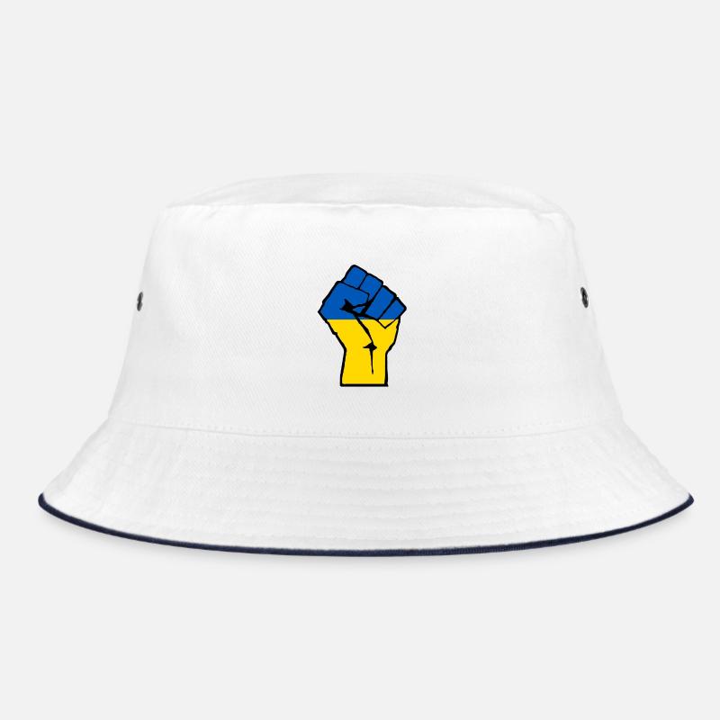 Ukraine Fausthand Bucket Hat