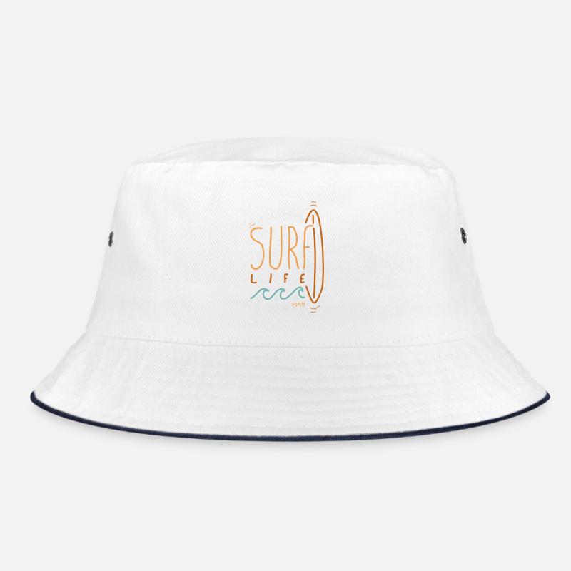 Surf Life (colored) Bucket Hat