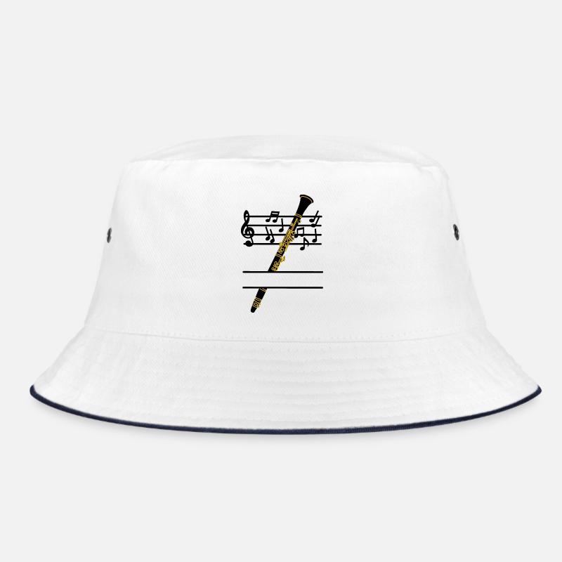 Klarinette Blasmusik Töne Bucket Hat