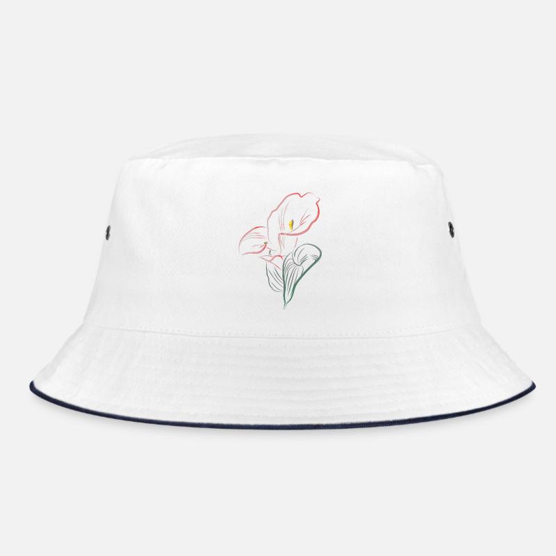 CALLA mix Red-Pink Bucket Hat