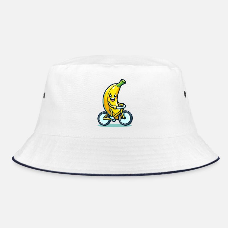 Banana Biker : le pédalier qui épluche - Bob - blanc/marine