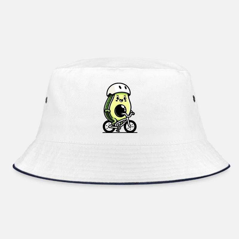 Pedaling Pit: The Cycling Avocado Bucket Hat