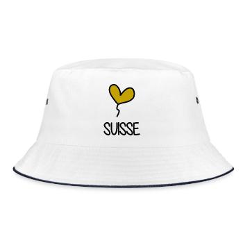 SUISSE. PAYS. GENEVE. SUISSE. HUMOUR - Bob - blanc/marine - Devant