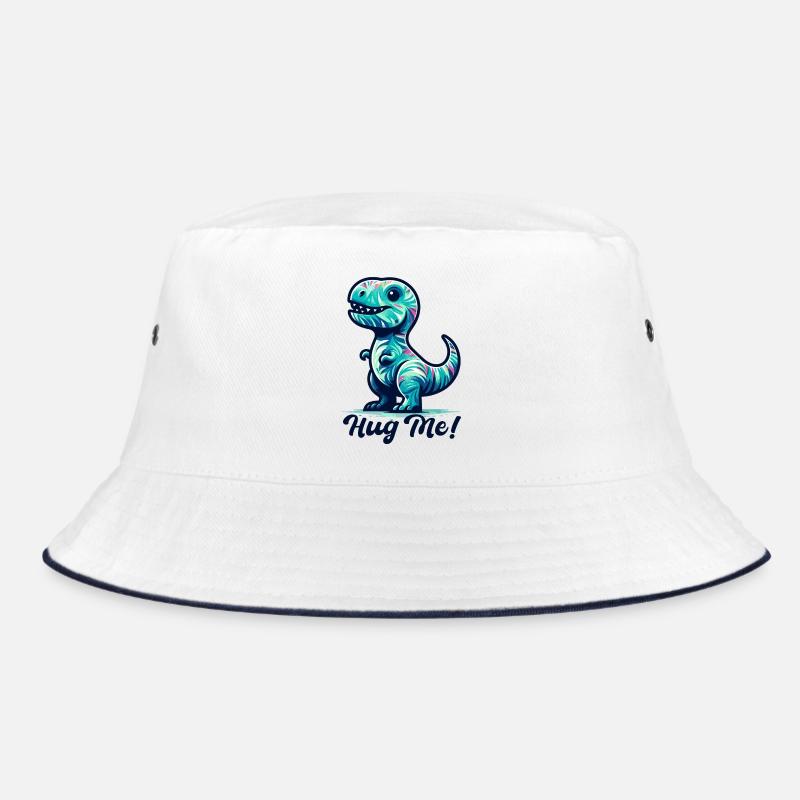 T-Rex Umarme mich Umarmen Geschenk Bucket Hat