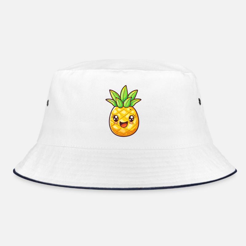 Ananas avec visage Bob
