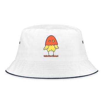 Money or life! - Bucket Hat - white/navy - Front