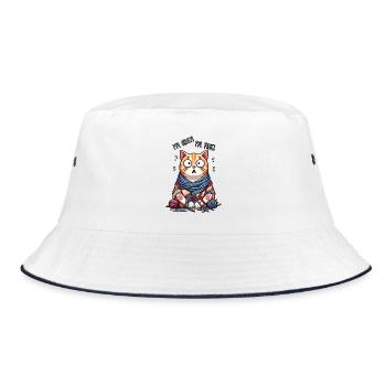Okayest Cat - Bob - blanc/marine - Devant