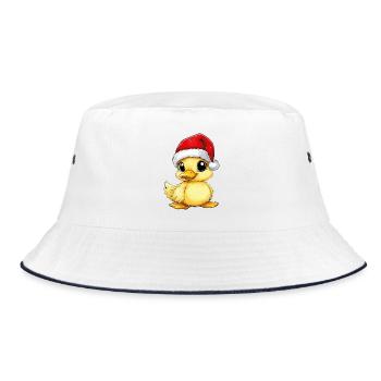 Canard Noël Mignon Noël mignon Noël - Bob - blanc/marine - Devant