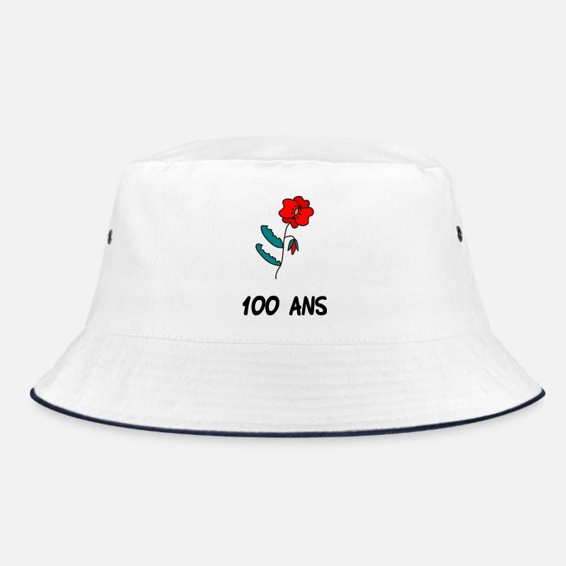 100. 100 YEARS. 100th ANNIVERSARY. BIRTHDAY 100 Bucket Hat